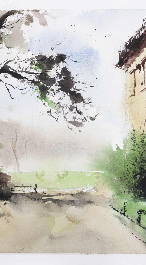 Lamport Hall Garden II by Tomasz Mikutel