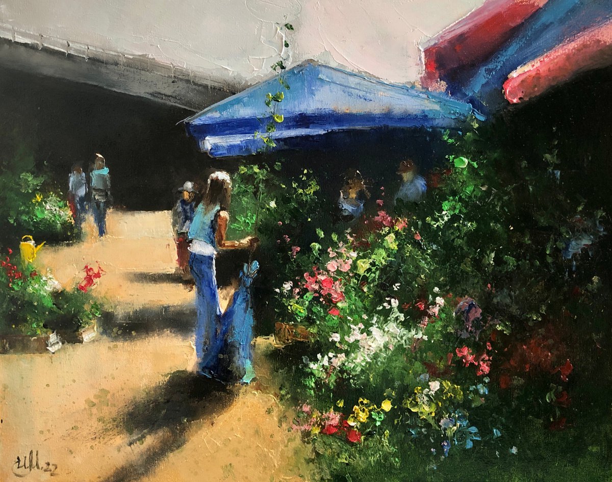 Flower market. Kryukovo by Igor Medvedev
