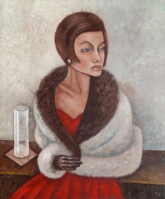 The Woman with the Glass