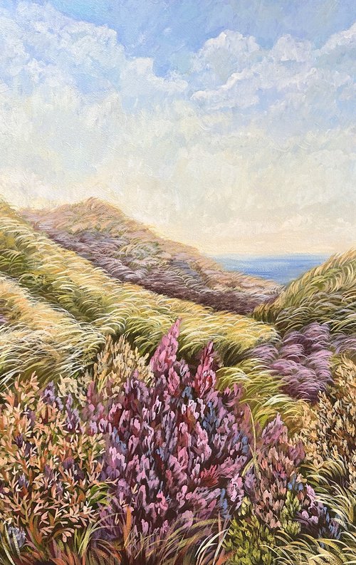 Sunny Day in the Dunes by Gabriele Prismantaite