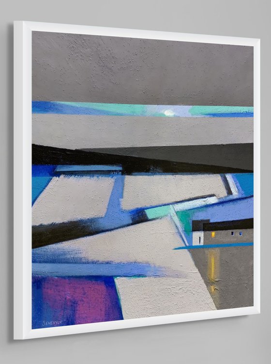 Winter Abstract Landscape