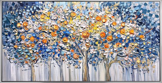 Golden Orange Trees