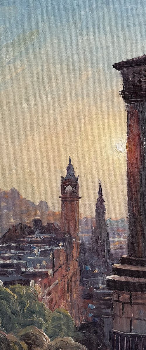 Edinburgh from Calton Hill by Roberto Ponte
