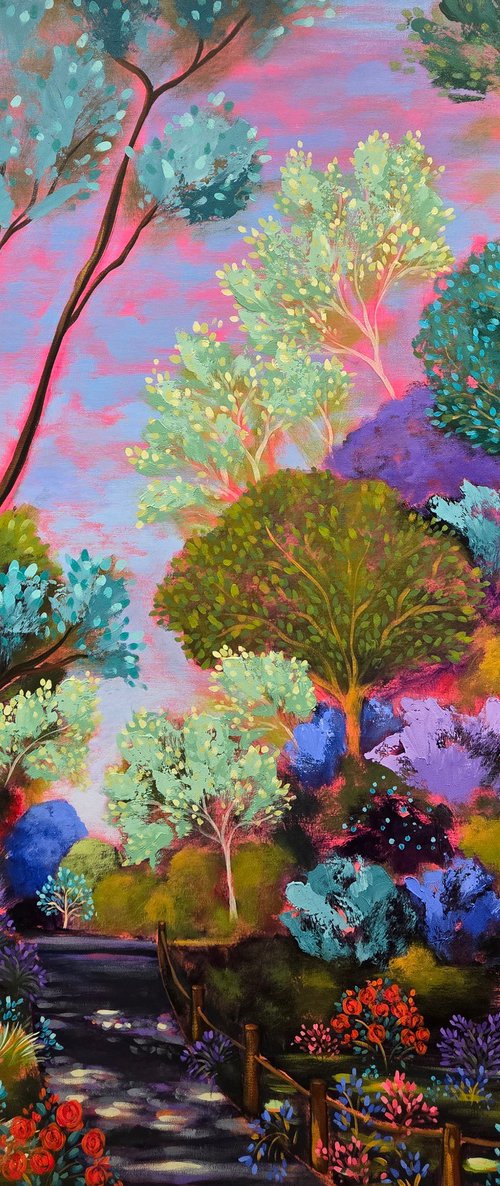 Along the Garden Path by Karen Rieger