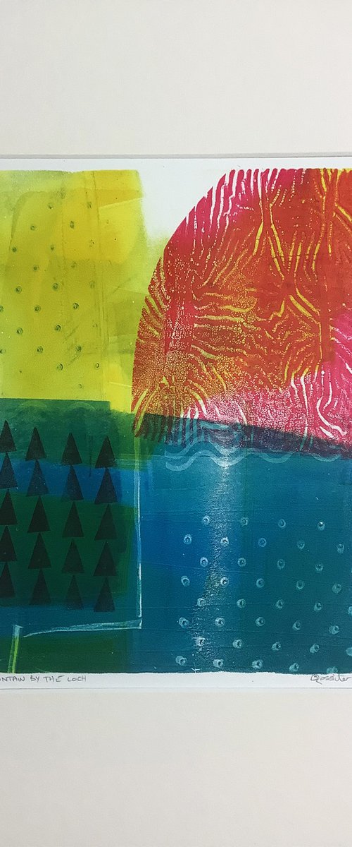 Mountain by the Loch by Dawn Rossiter