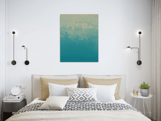Teal Tide - Color Field