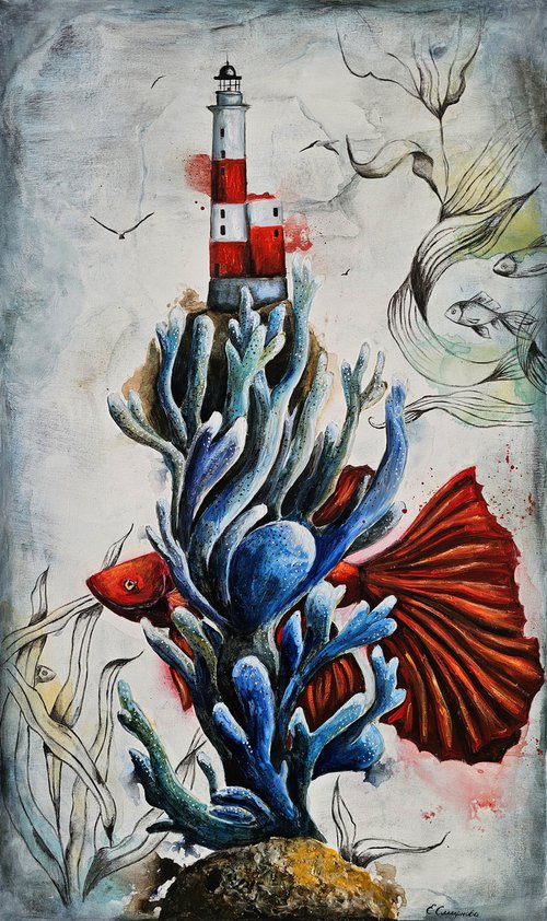 Among The Corals by Evgenia Smirnova