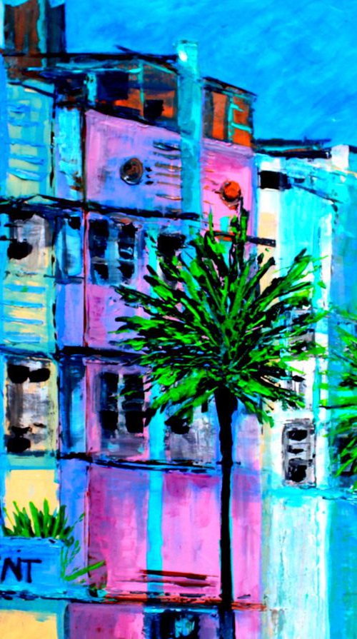 Ocean Drive -Large ( 40" x 30" - 102cm x 76cm) by Paul J Best