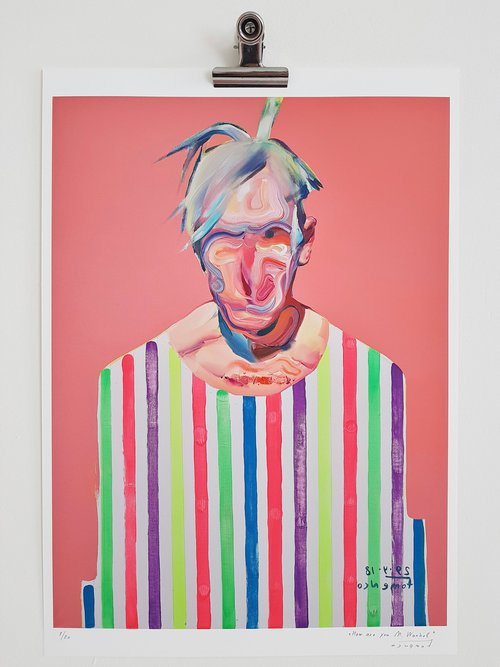 "How are you mister WARHOL" by Maxim Fomenko