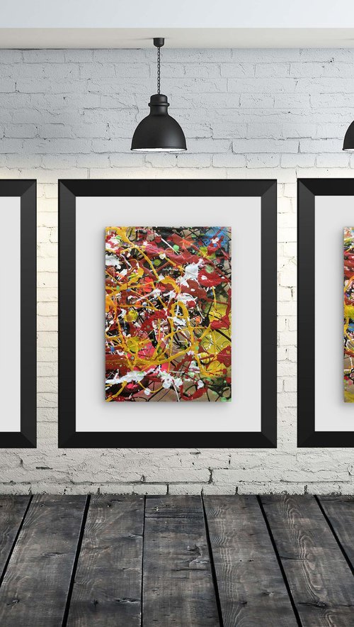 Paper Artmotion 01 - Triptych by Juan Jose Garay