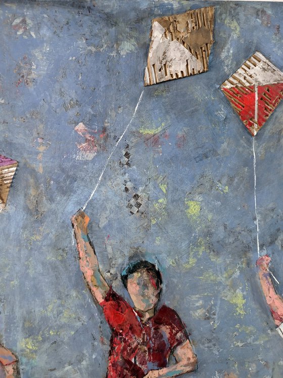 NIÑOS CON COMETAS