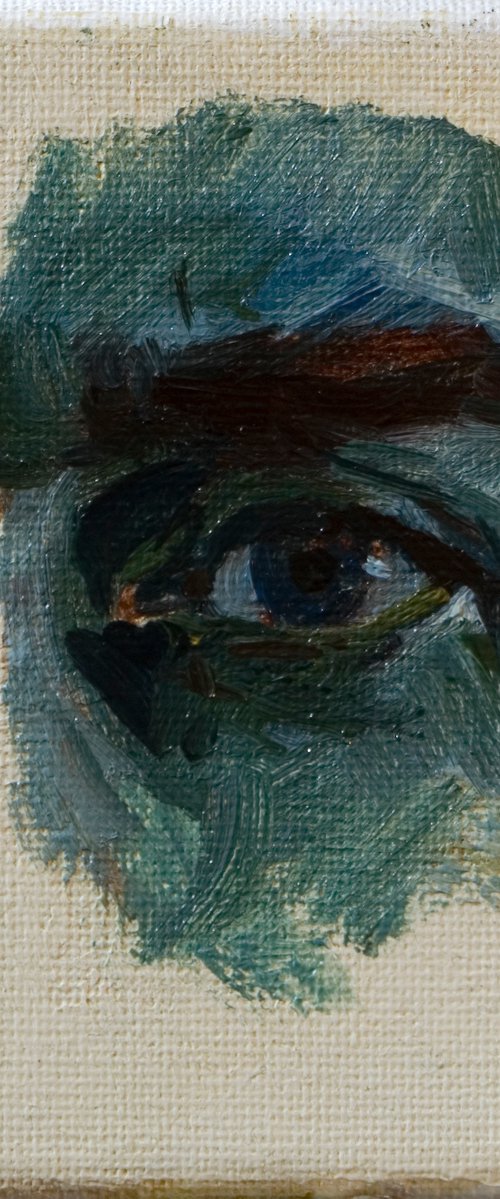 mini study of an eye by Olivier Payeur