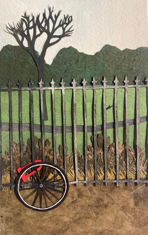 The Stolen Bike- Artist Support Pledge Special by Hannah Battershell