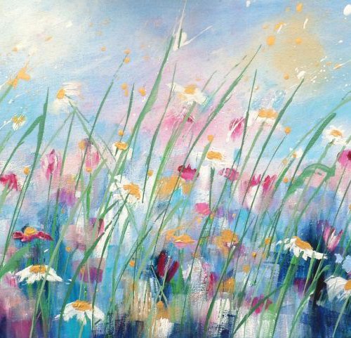 Iridescent Blooms by Michelle Carolan