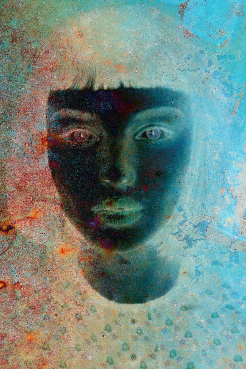 Illustrative Portrait Photograph By Srdjan Jevtic, 30 X 43", You Are The One, Original Artwork