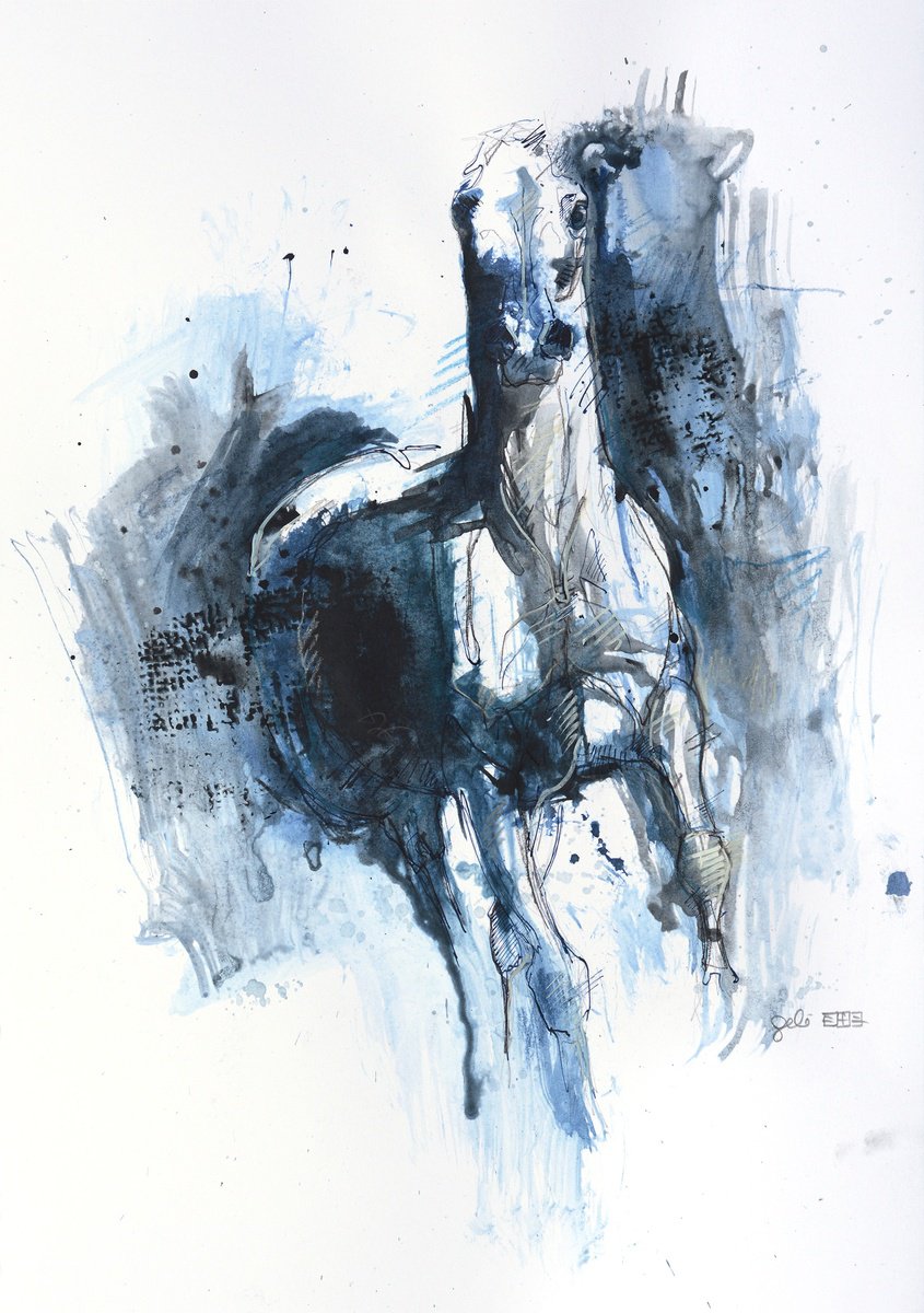 Equine Nude 137t by Benedicte Gele