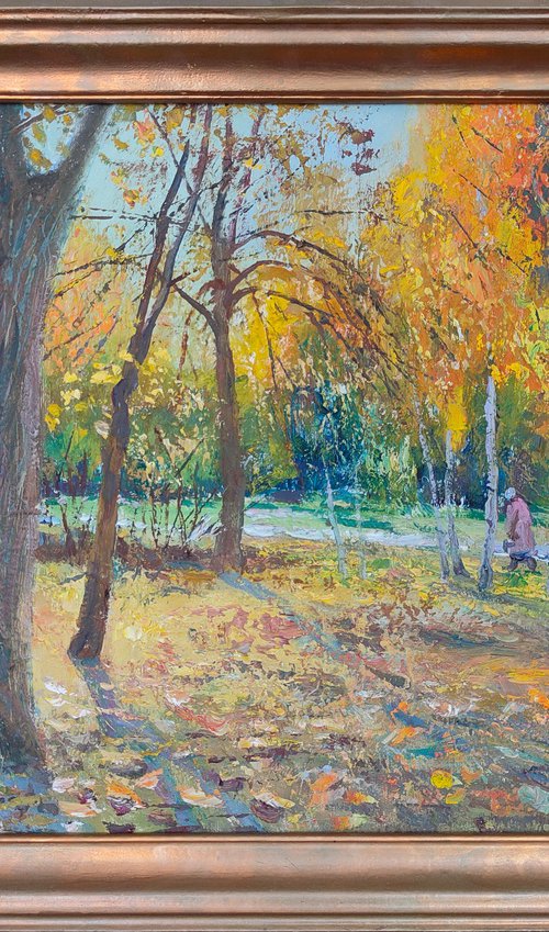 Sunny autumn by Viktor Mishurovskiy