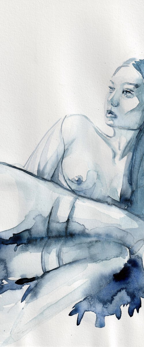 Blue Nude by Anamaria