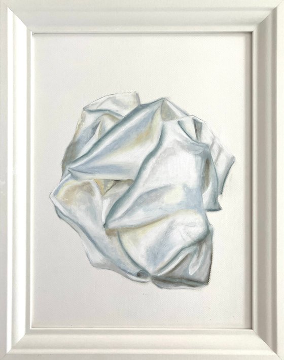 Satin White On White