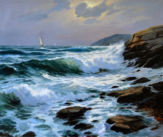 The silver sea