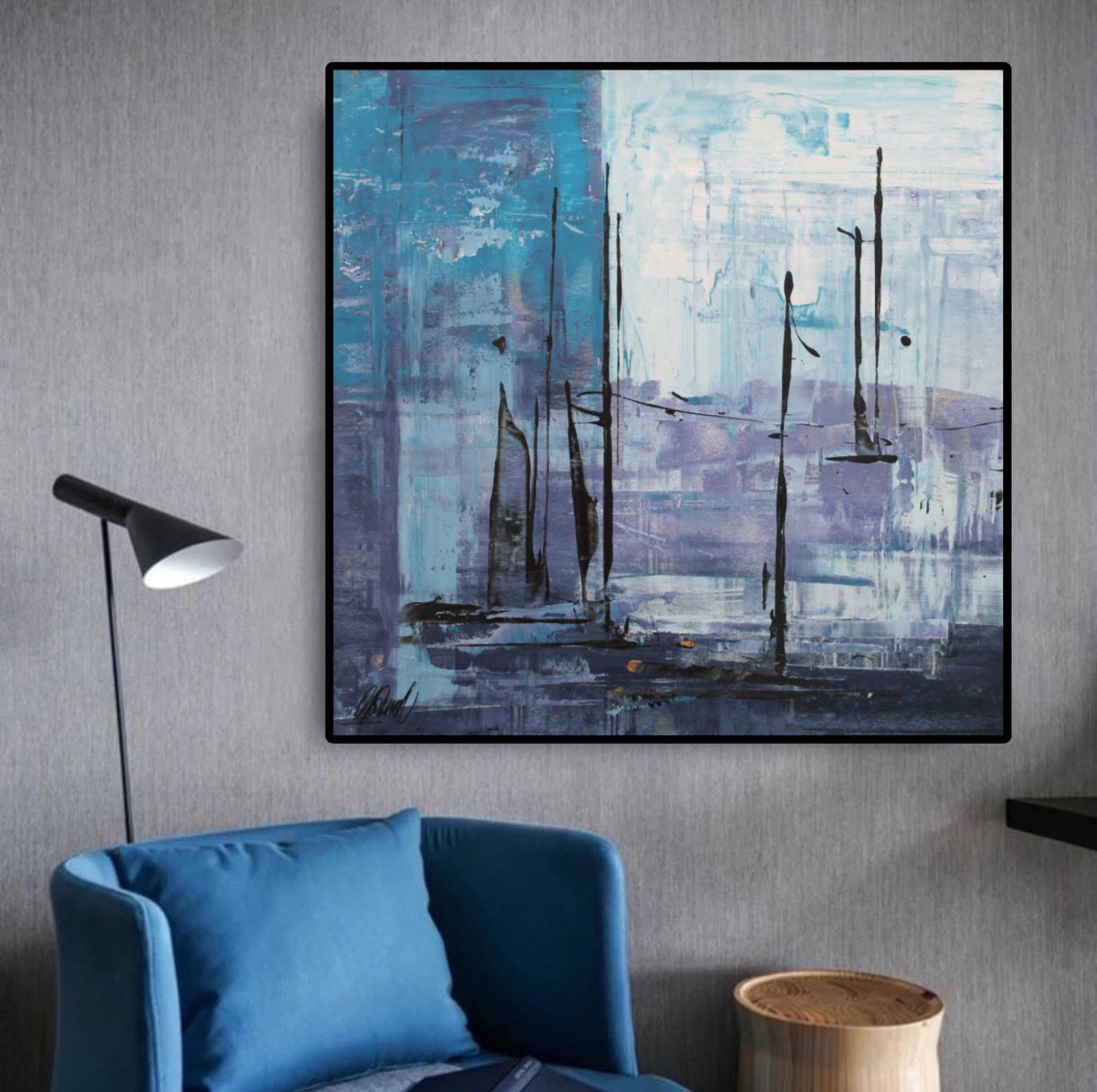  Volume 2027 By Giuseppe Panzica, 39 X 39, Artwork For Sale On Artfinder