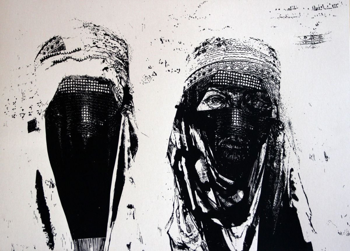 Afghan women by Danuta Tojka