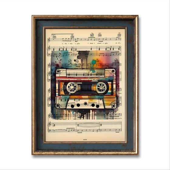 HiFi Retro White MixTape