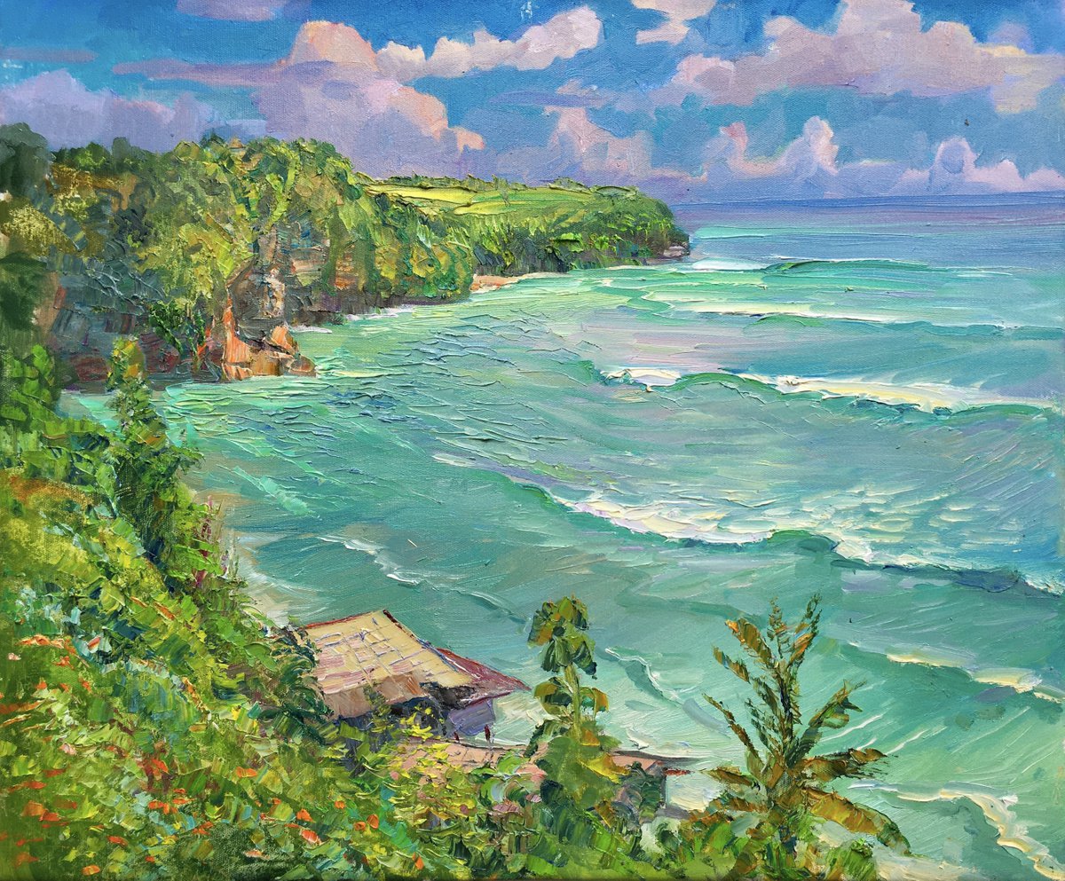 Color of the ocean - Bali, Pacific coast by Aleksandr Dubrovskyy