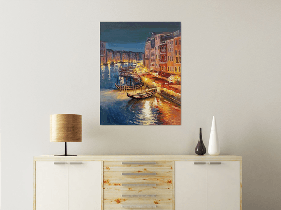 "Venice at night  "