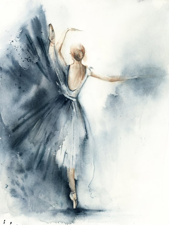 Ballerina in Blue n.8