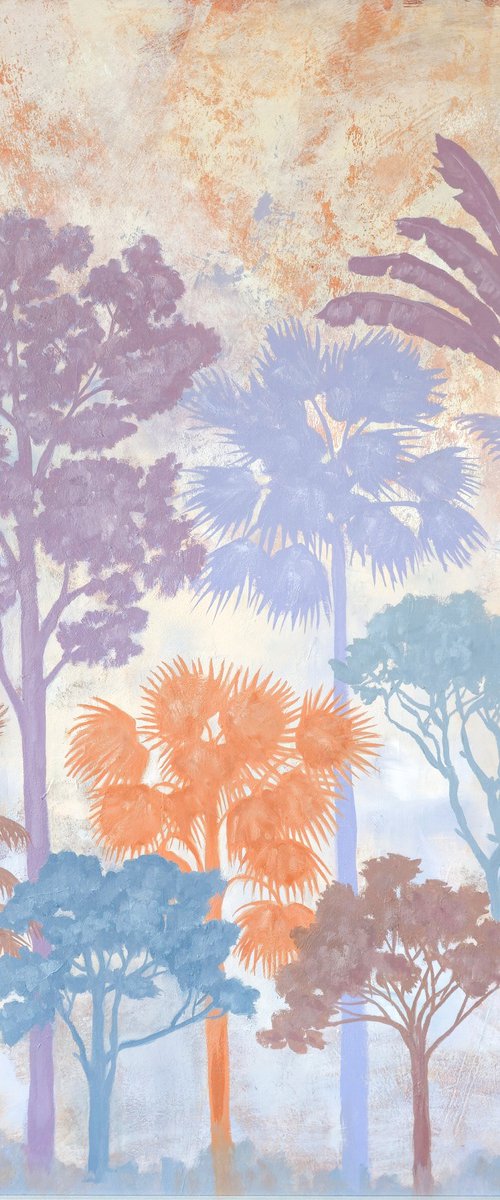 Botanical Garden Trees by Katia Bellini