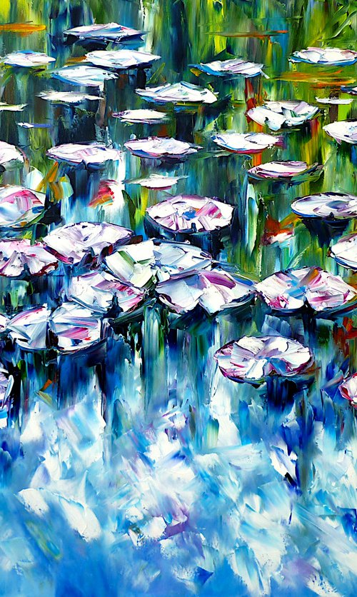 Lily Pond by Mirek Kuzniar