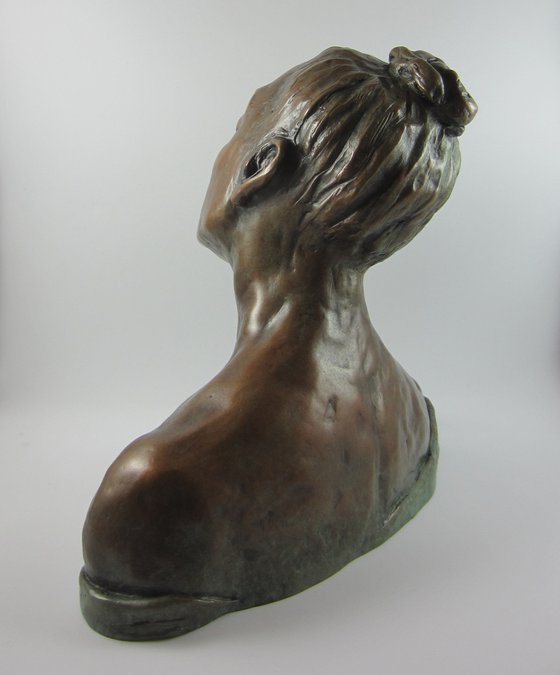 A Wise Woman Once Said - Bronze Sculpture