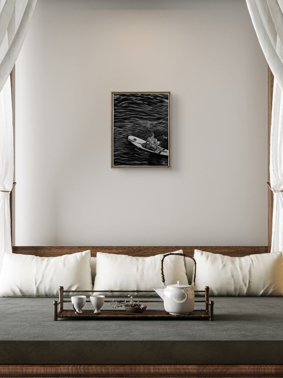 "On the waves"