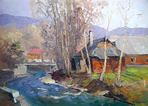On the river Paradzhi by Boris Serdyuk