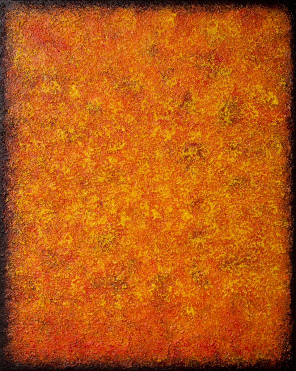 Abstract Acrylic Painting By Stefan Fierros, 16 X 20", Shifting Paradigm - 7, Original Artwork