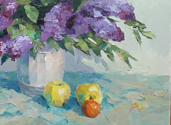 Still life with lilac