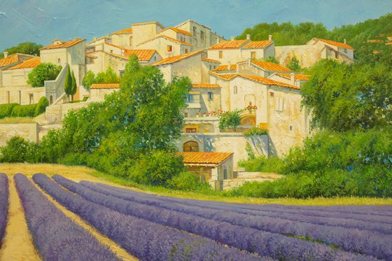 Sunny Provence - commission artwork