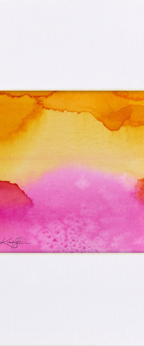 Watercolor Abstract 21 by Kathy Morton Stanion