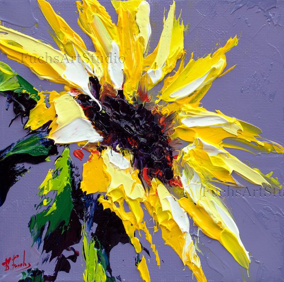 Sunflower painting