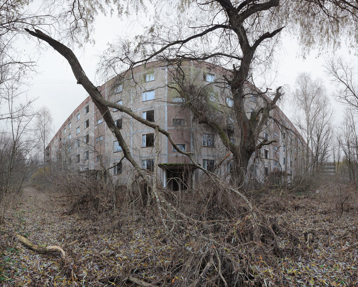 #23. Pripyat old yard 1 - Original size by Stanislav Vederskyi