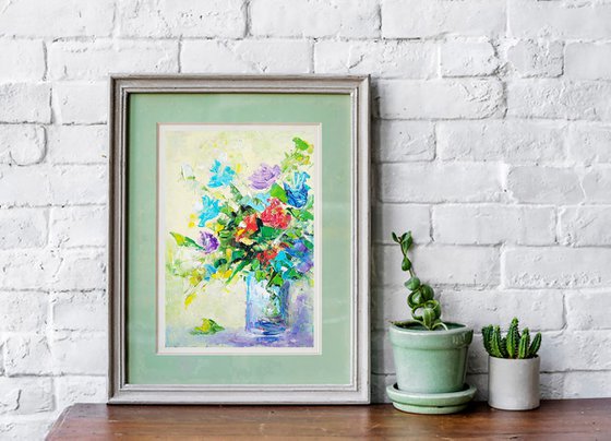 Floral Bouquet Painting