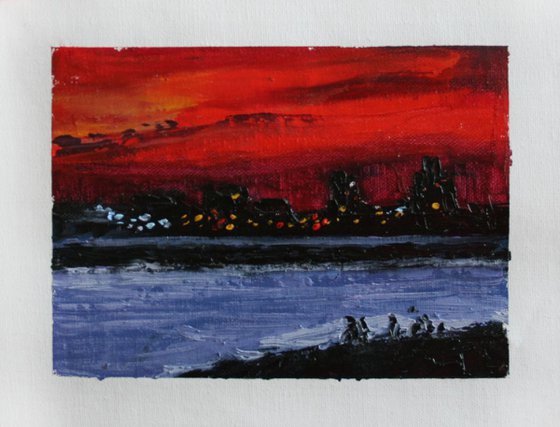 Evening /  ORIGINAL PAINTING