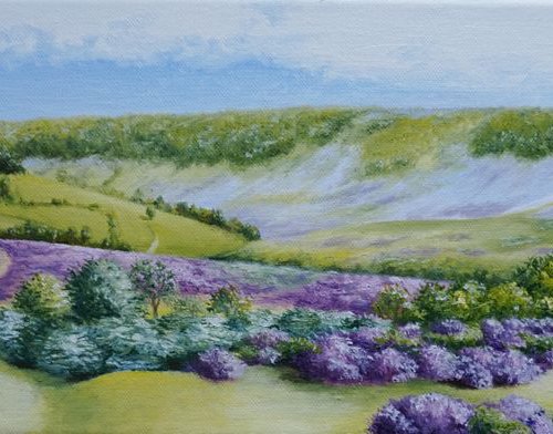 Colourful Hole of Horcum by Jayne Farrer