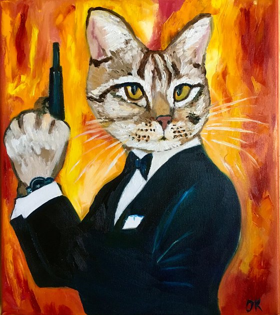 Troy The Cat  James Bond 007 #2