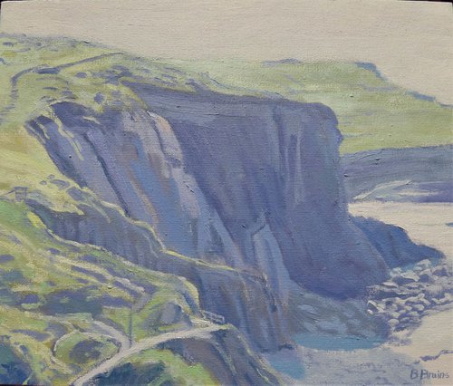 Cliffs at Blegberry by Bert Bruins