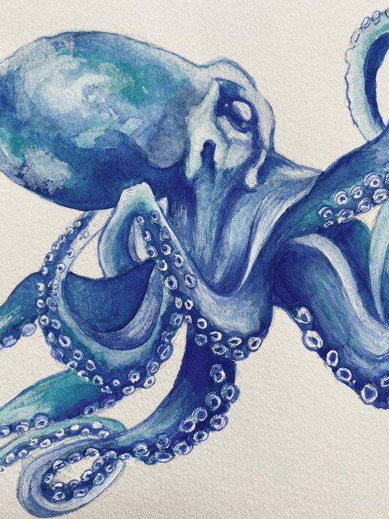 Blue Octopus