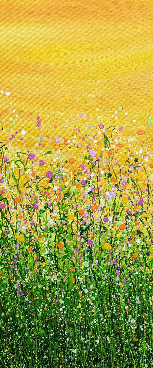 Tropical Crush Meadow #7 by Lucy Moore