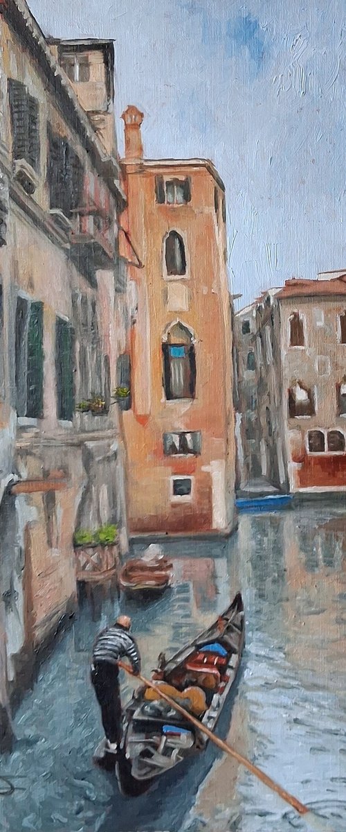 Venice Reflections 001 by Steffan Johnson