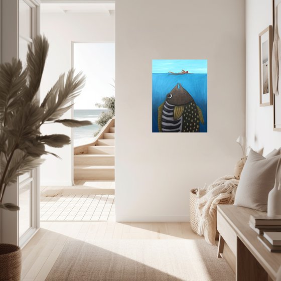 The Danger of being Male (skinnydipping)